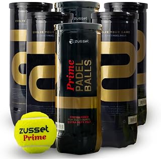 Padel Balls Prime 2025 (1, 3, 6 & 40 Pack) | High Pressure & Speed Response for Explosive Shot | Reinforced Felt Extended Durability & Accuracy
