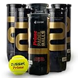 ZUSSET Padel Balls PRIME 2025 (1, 3, 6 & 40 Pack) | High Pressure & Speed Response for Explosive Shot | Reinforced Felt Extended Durability & Accuracy | Tournament-Ready Padel Ball for Pro Competition