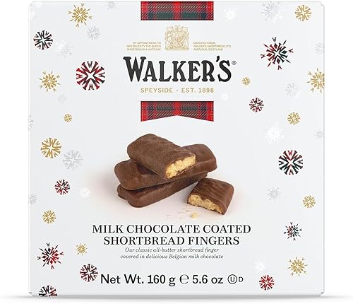 Miniatura 8 de Walker's All-Butter - Galletas de mantequilla saladas con caramelo y chocolate con leche, caja de 9 unidades, auténticas galletas de mantequilla de