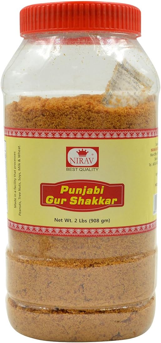 Nirav, Jaggery Powder(Punjabi Shakkar), 908 Grams(gm)