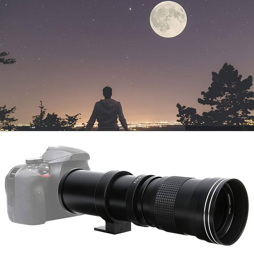 420-800mm f/8-3.16超望遠 ズームレンズ＋テレコンバーター Amazon | 420-800mm F8.316 望遠レンズ、ニコンFマウントカメラ