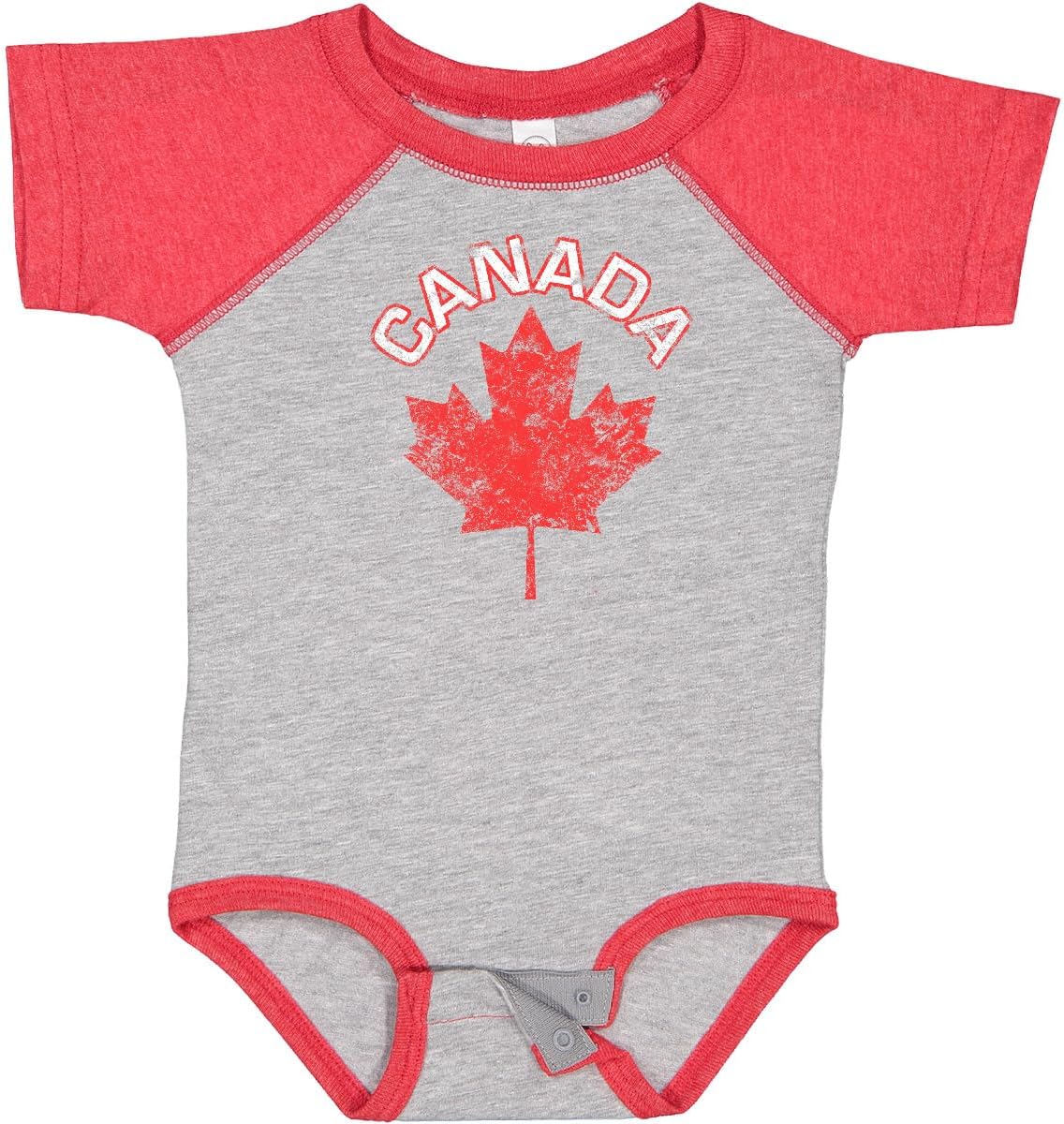 inktastic Canada Maple Leaf Baby Bodysuit