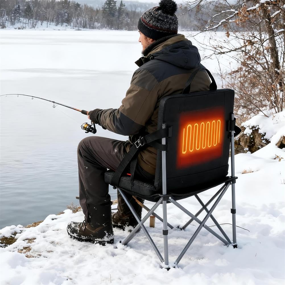 Beheiztes Sitzkissen mit dreistufiger Temperatureinstellung, USB Power Link, heizt bis zu 55 °C, kompatibel mit den meisten Sitzen