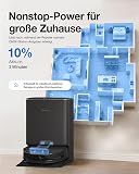 ECOVACS DEEBOT T90 Pro Omni Aspirateur Robot Laveur, 30 000 Pa, Recharge PowerBoost, OZMO Roller 3.0 avec TruEdge 3.0, Distribution Automatique de Solution de Nettoyage, Agent IA YIKO, Noir - 5