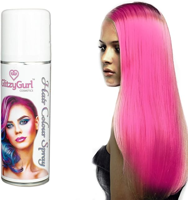 Hair Colour Spray 125ml Loose (Fluo Pink)