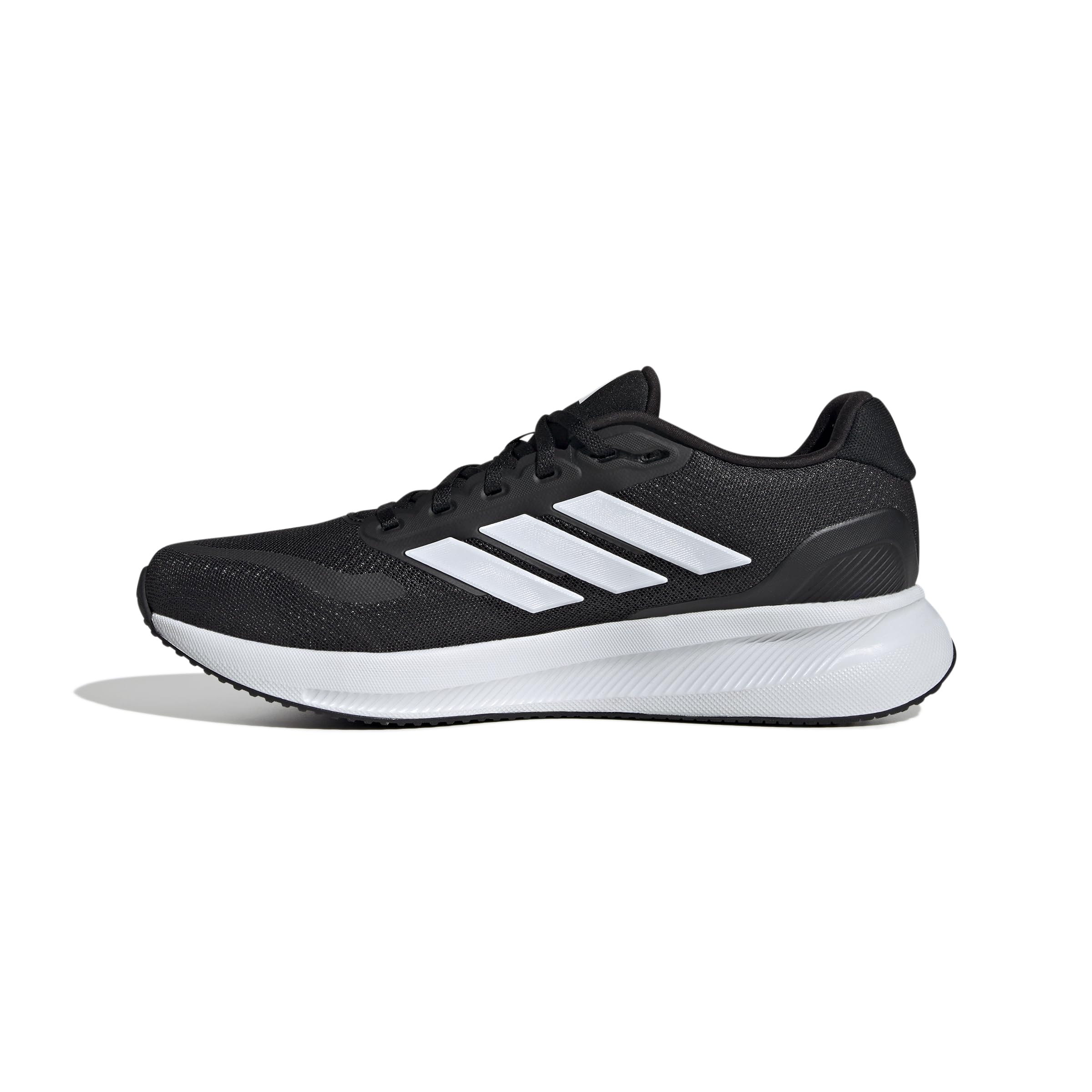 adidas Men's Runfalcon 5 Running Shoes, Core Black/Cloud White/Core Black, 6.5 UK