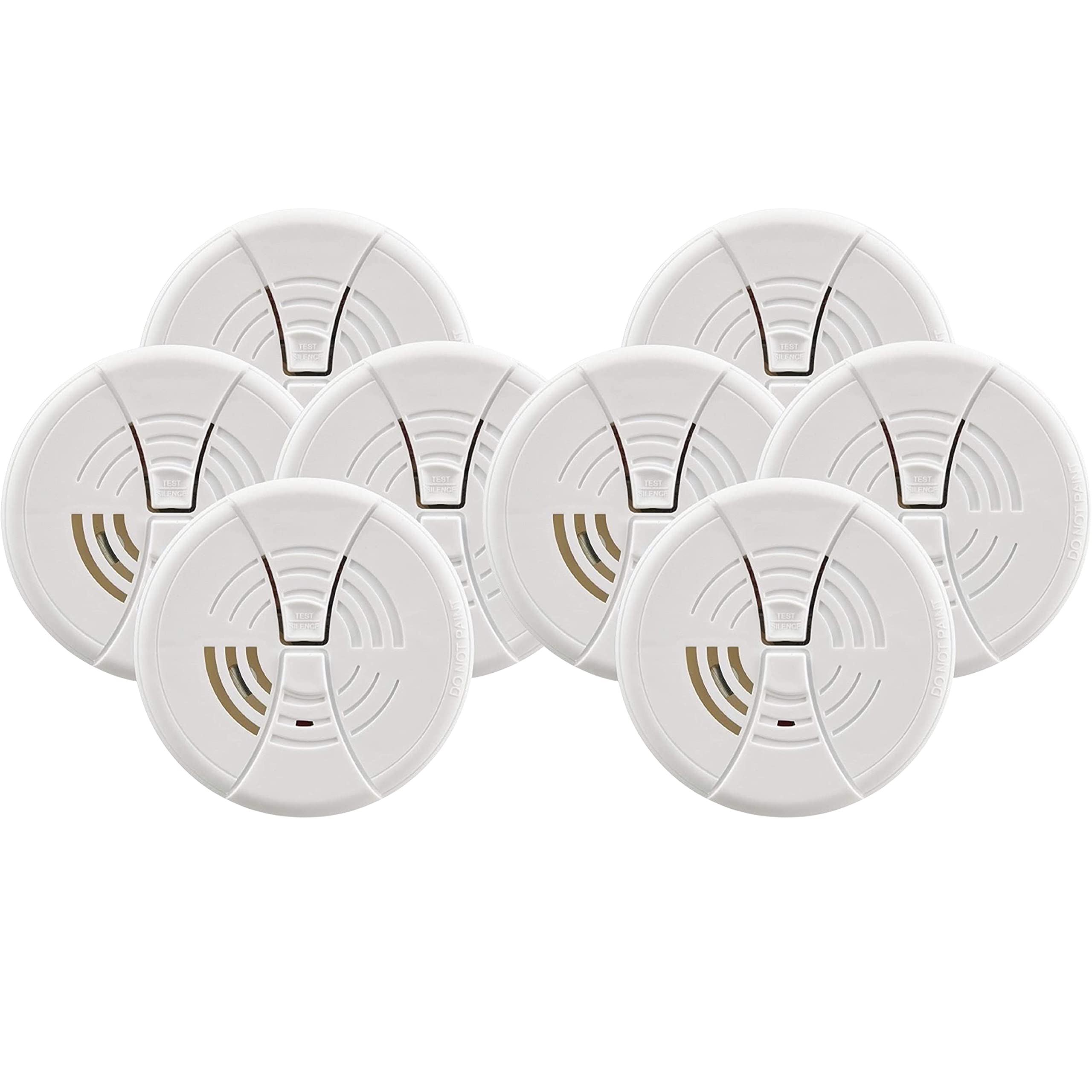 0827 Snapklik.com : First Alert FG200B Family Gard Basics Smoke Alarm 8-Pack ...