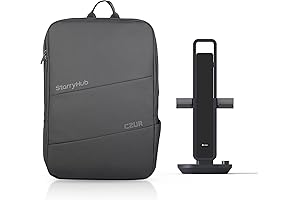 CZUR Aura Pro Scanner and Black Travel Backpack Bundle: Streamline Your Digitization with Unparalleled Efficiency