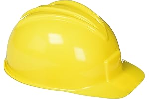 Plastic Construction Hat in Vibrant Yellow – A Protective Essential for Every Construction Site