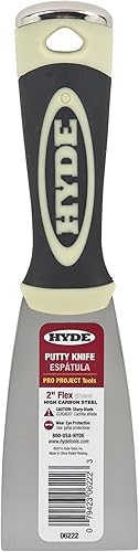 Hyde Tool 06222 - Cuchillo de masilla flexible de 2 pulgadas