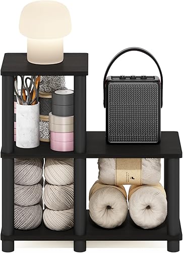 Miniatura 4 de Furinno Turn-N-Tube Accent - Estantería decorativa color espressonegro