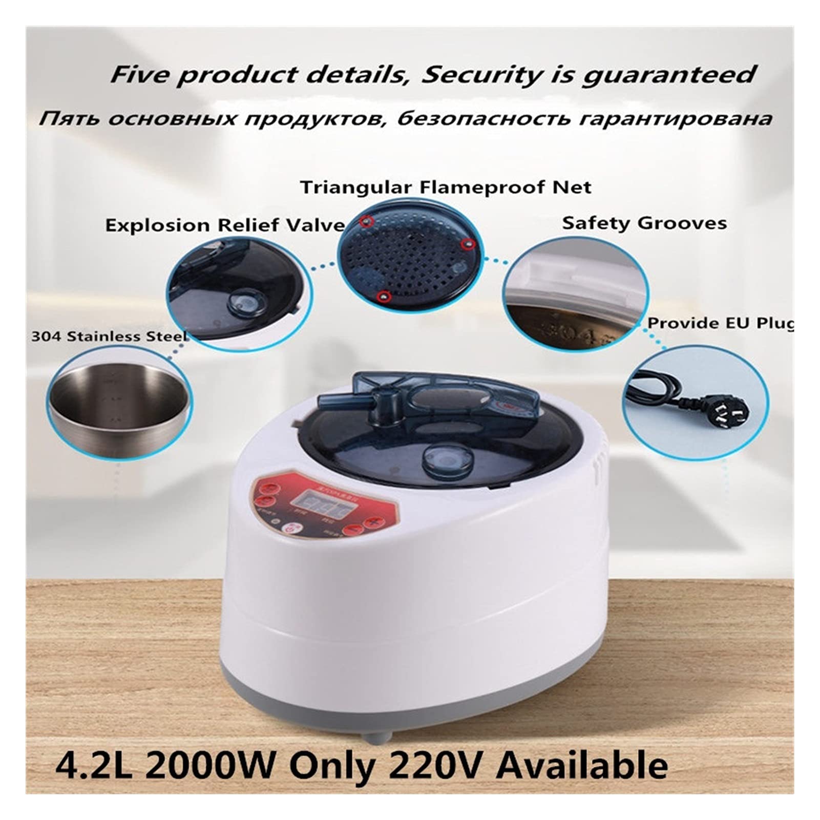 Koc do sauny na podczerwień Generator sauny parowej 4. 2L 2000W. Szybkie ocieplenie do sauny SPA Większy namiot przenośny sauna parowa schudła Możliwość zdalnego sterowania