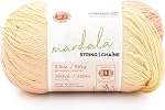 Lion Brand Yarn Mandala String, Fingering Yarn for Knitting and Crochet, Jazz, 1 Pack