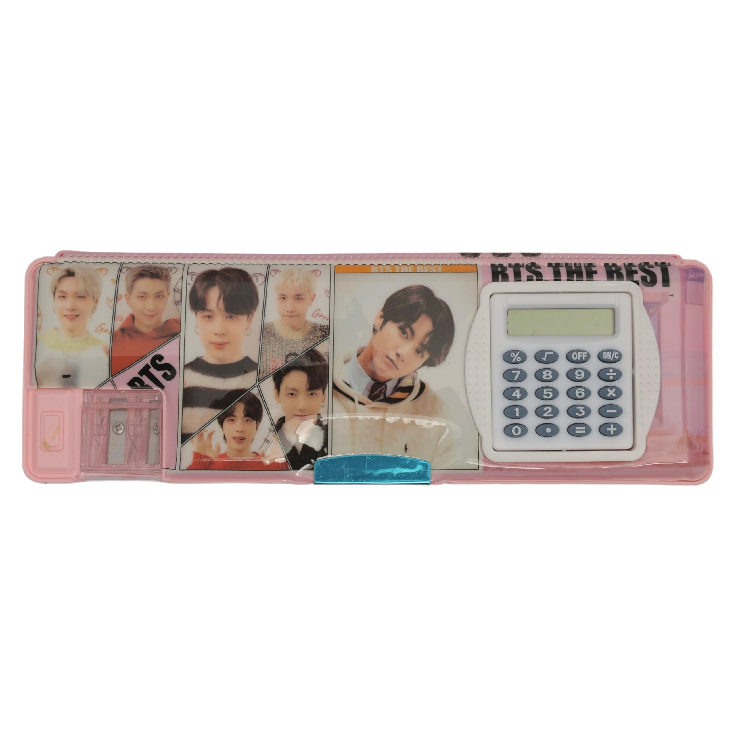 TRISHILA Plastic Geometry Box, Bts Dance Group Printed, Double Layer, Pencil Box For Kids With Sharpener, Gift For Boys & Girls Stationery Set Organizer (Light Pink) (B0CR42SNMJ) Amazon Price History, Amazon Price Tracker