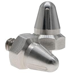Replacement Prongs 1/2-Inch (1.3cm) Stainless Steel Contact Points Compatible with SportDog Remote Training Dog Collars 425X, 425XS, 575, 825X, 1225X, 1825X YardTrainer 100, 100S, 300 - Made in USA
