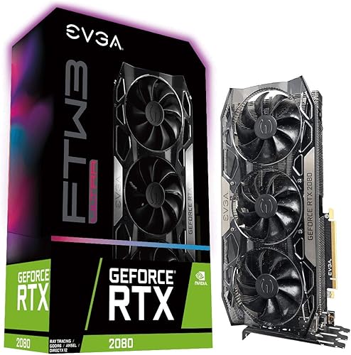 EVGA 08G-P4-2287-KR GeForce RTX 2080 Ultra Gaming 8GB GDDR6 iCX2 and RGB LED Gra