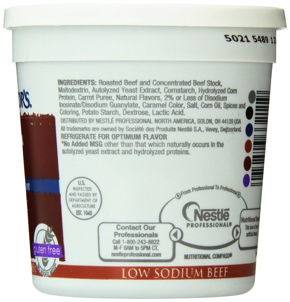 Minor’s Low Sodium Beef Base - 16 oz