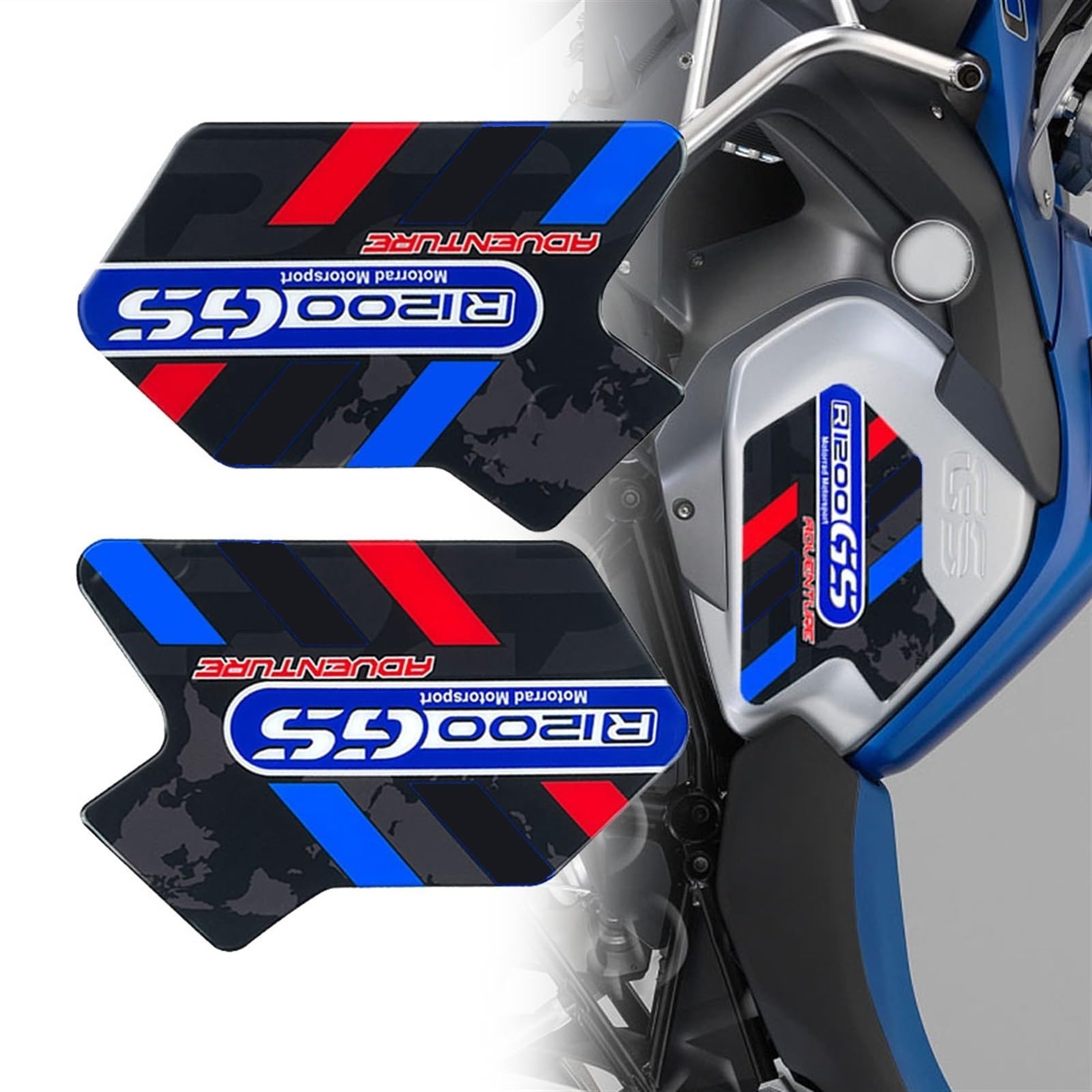 Autocollant réservoir BMW R1200GS Adventure décalcomanie pad moto 2013-2022