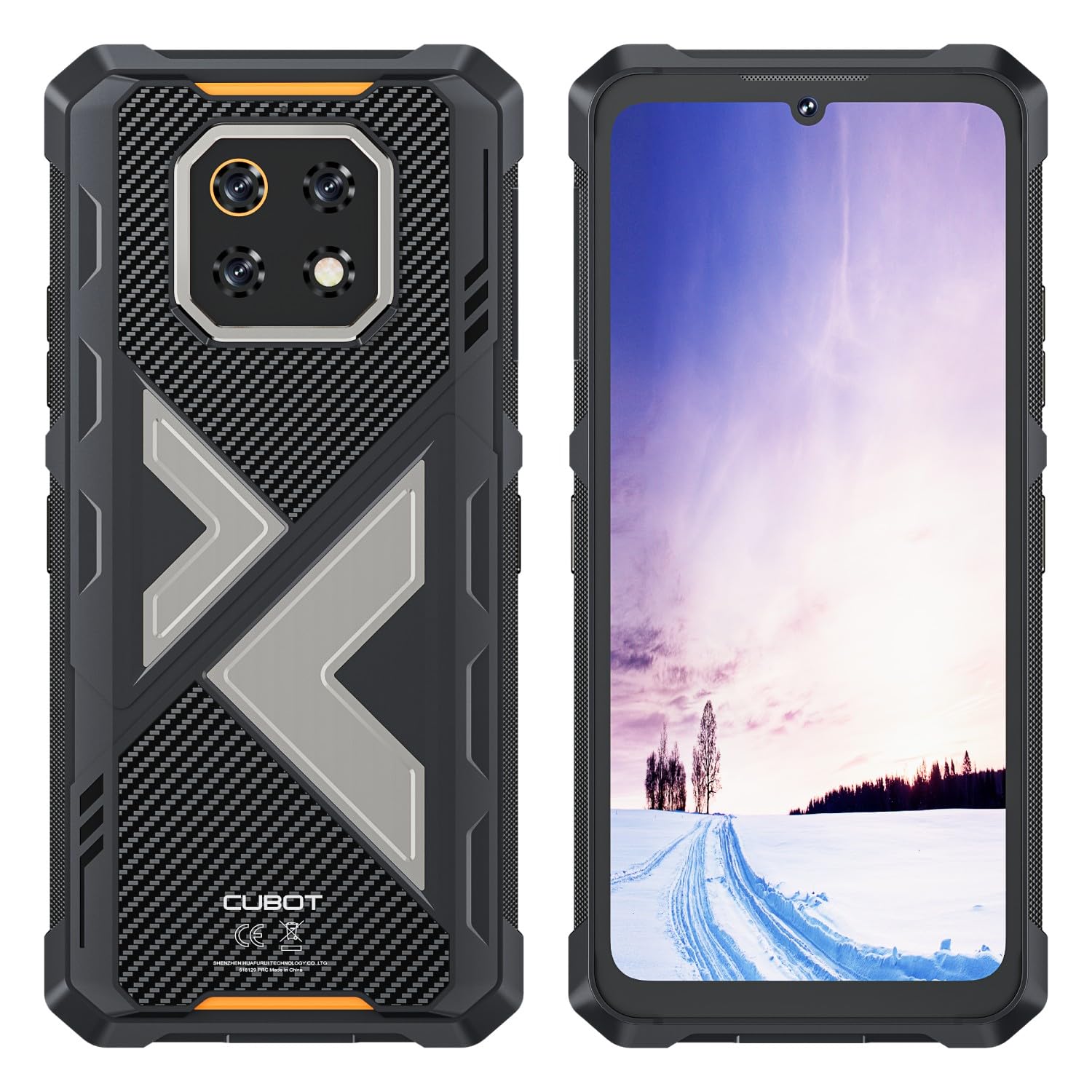 KingKong ES 3 – Smartfon 4G 6,74" HD+ 90Hz, 16 GB RAM (6 GB + 10 GB rozszerzone), 256 GB ROM, Aparat 48 MP, Bateria 10200 mAh, Android 15, Unisoc T615, Czarny