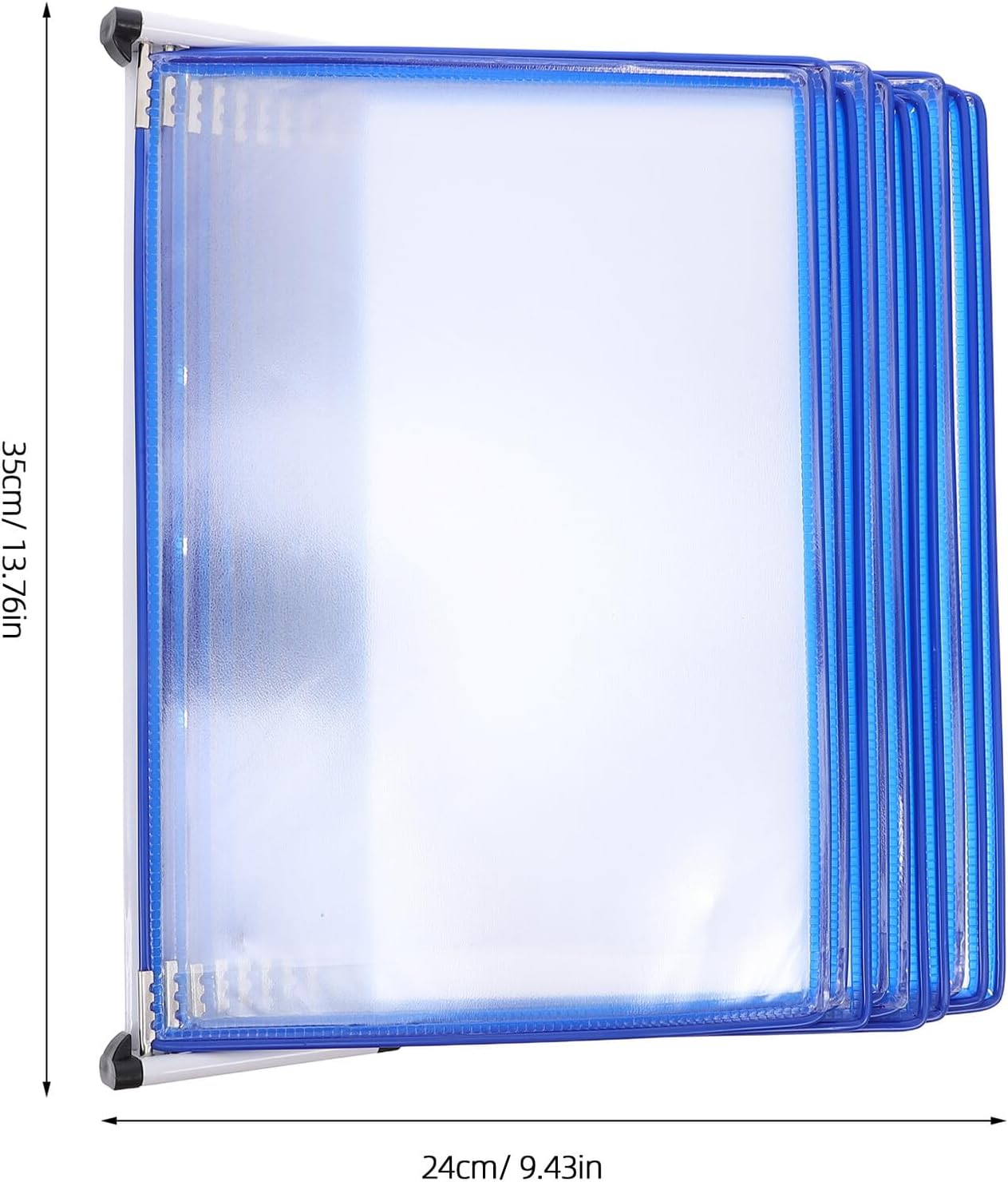 LEDMOMO 壁掛けファイル収納ラック 対応 書類ホルダー 壁用ディスプレイラック オフィス整理 パンフレットホルダー 会議 資料