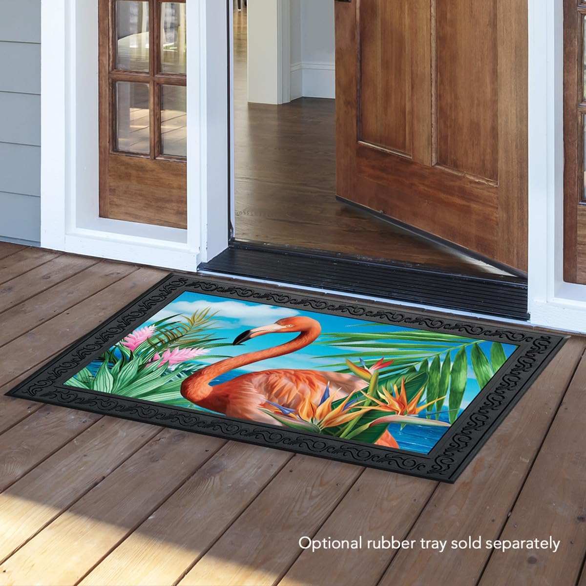 Briarwood Lane Flamingo Paradise Summer Doormat