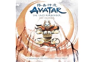 Avatar: The Last Airbender 2023 Collector's Edition Wall Calendar