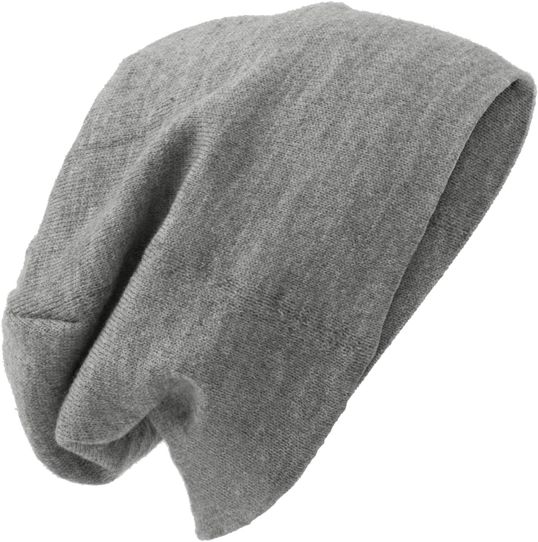 District Comfortable Slouch Beanie - Light Grey Heather DT618 One Size