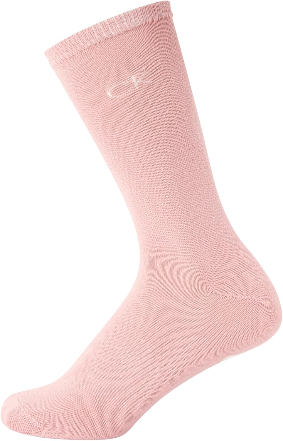 Calvin Klein Womens Crew Socks - 3 Pack/4 Pack Athletic Cotton Combed Soft Ribbed Mid Calf Crew Socks for Women (Sizes 4-10) - Image 6