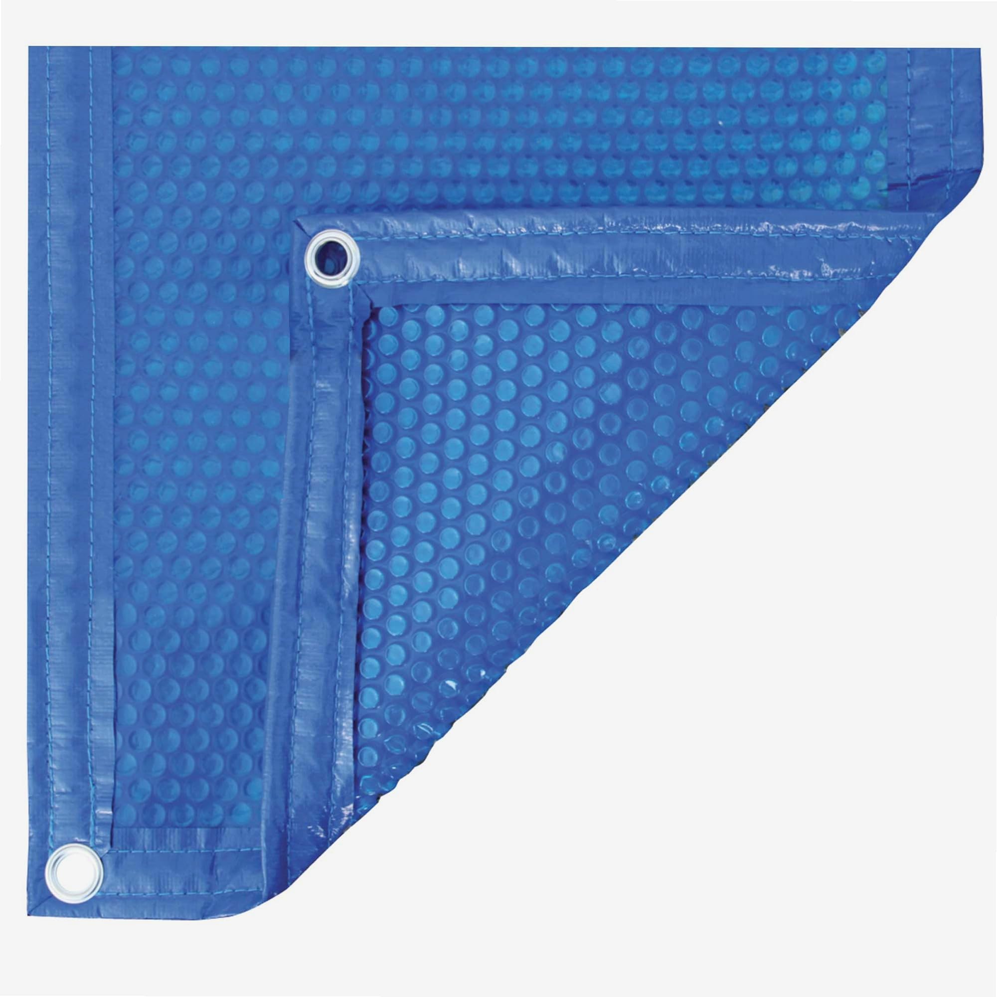 WERKA PRO Bâche à Bulles Solaire 400 Micron - Traitement Anti-UV - Oeillets Inoxydables Ø 12 mm - pour Piscine Rectangulaire 3 x 7 m - Bleu 2,95 x 6,95 m - Couverture Hivernage