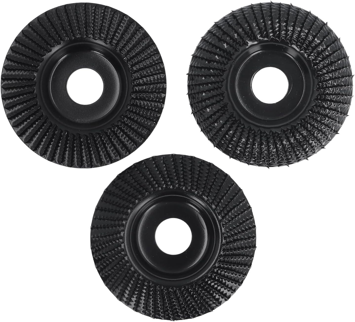 Woodworking Wood Carving Disc Set, 5 Pack for Grinder Attachments