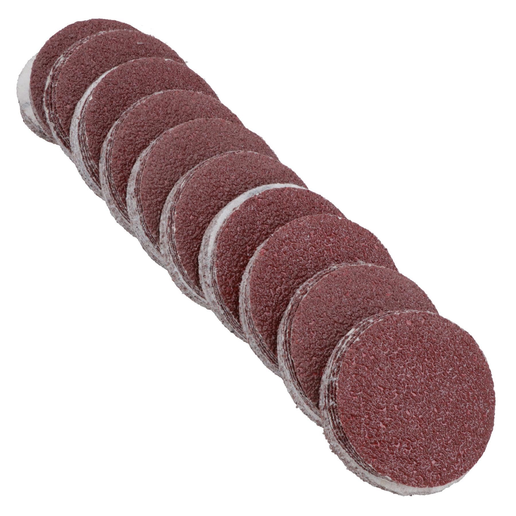 Hook/Loop DA Sanding Grinding Abrasive Pad 40 Grit Discs 2"" / 50mm 100 Pack