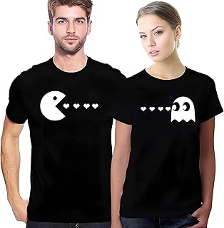 Matching Couples Shirts His and Her Shirt Set for Men Women T-Shirt