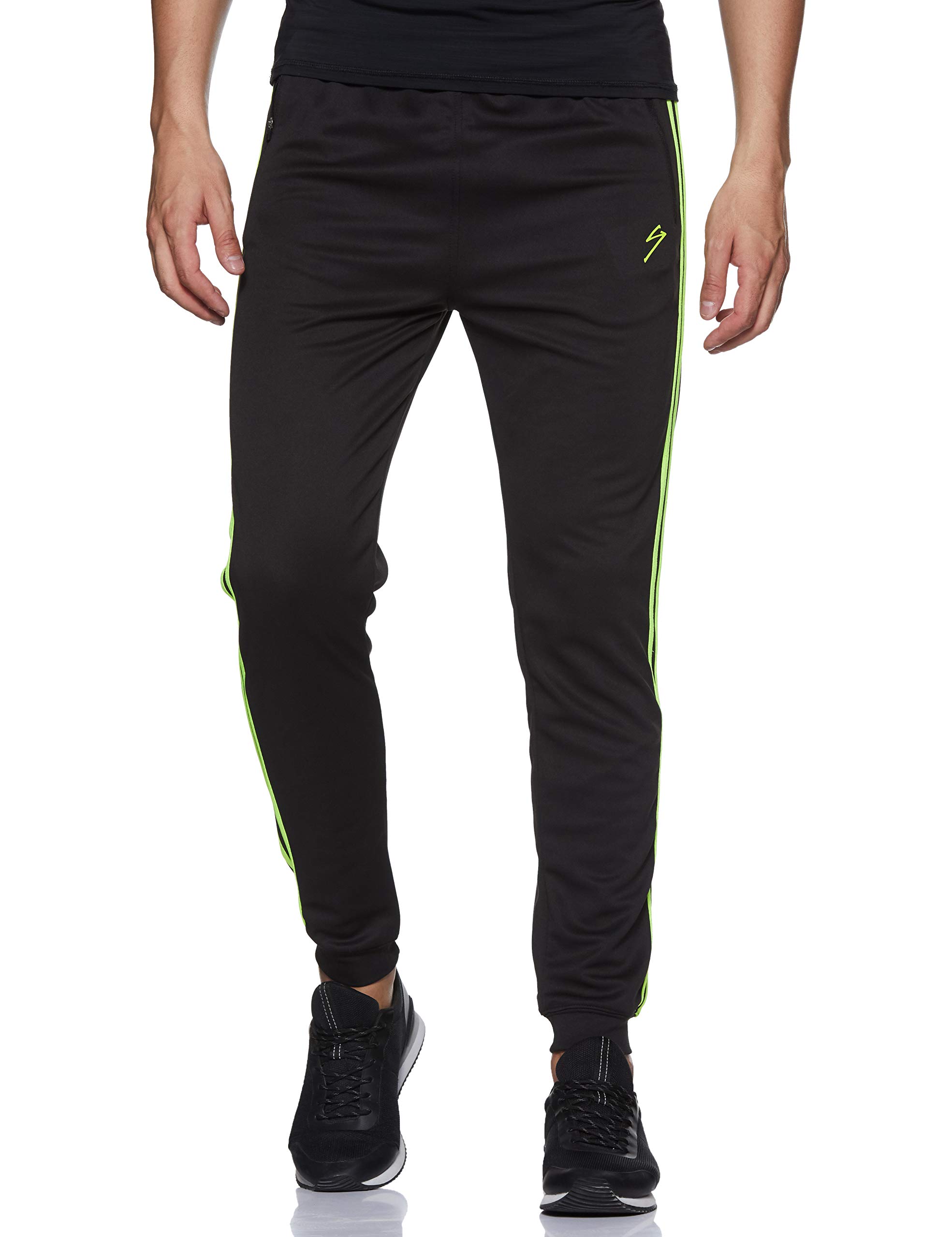 SG MTSL006 Blend Track Lower, L (Black/White/F. Yellow)