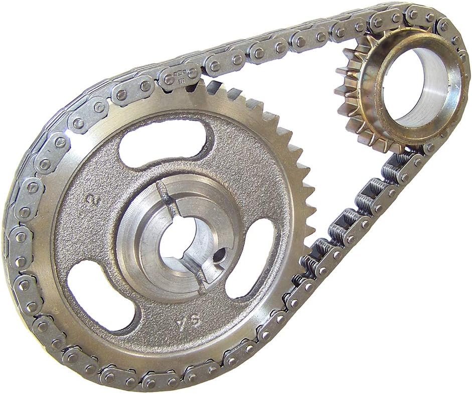 DNJ TK4112 Timing Chain Kit for 1965-1987 Ford, Mercury Bronco, Caliente, Colony Park 4.7L-5.8L V8 16V OHV 4727cc