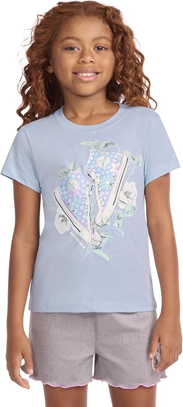 Converse - remera gráfica para niña