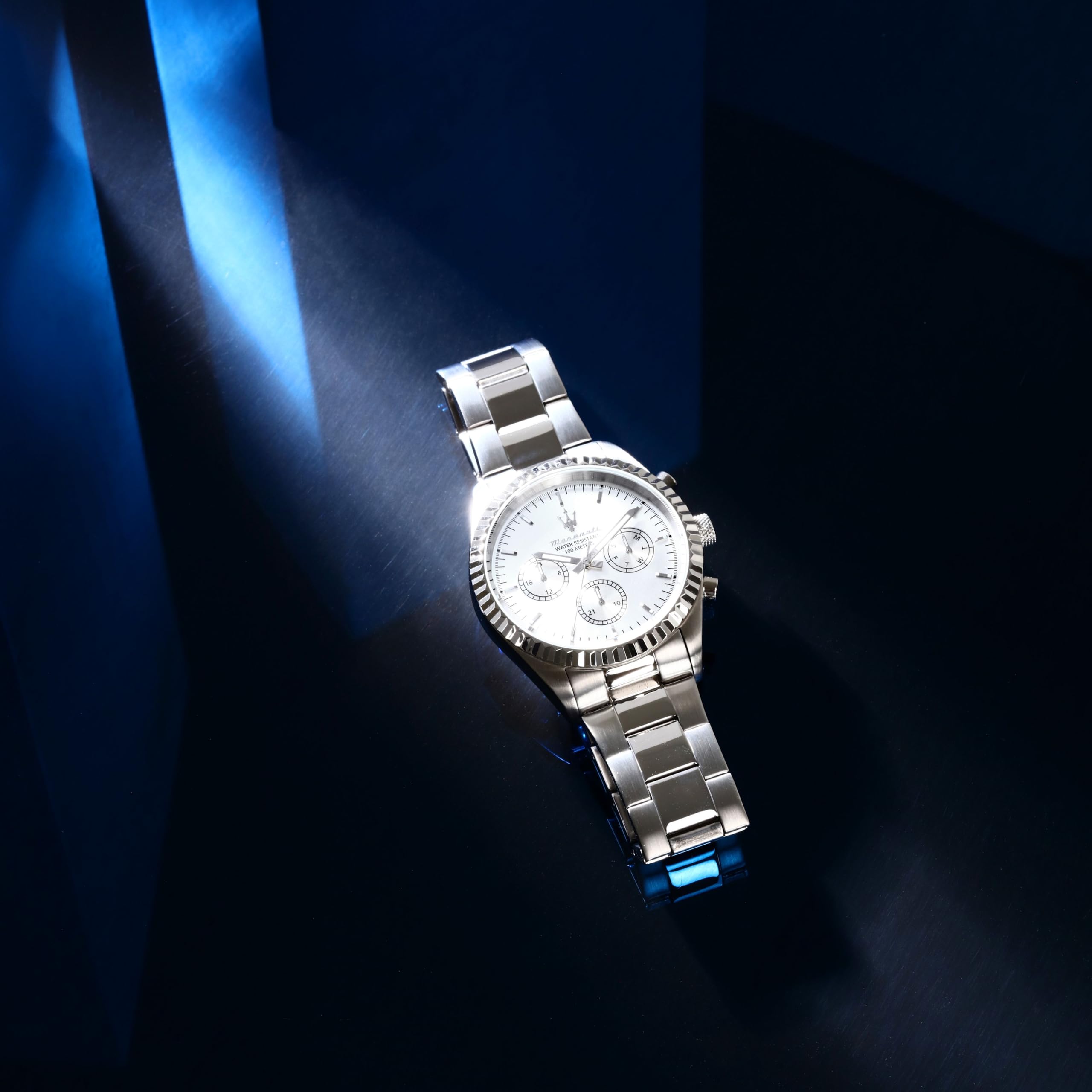 Maserati Reloj Hombre, Multifunción, Analógico, 43 mm, Colección COMPETIZIONE - R8853100041