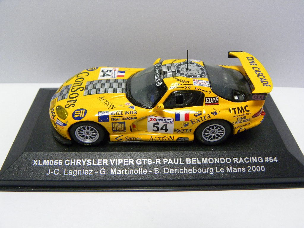 プロバンスムラージュ 1/43 クライスラー バイパー　GTS R 完成品 Amazon | ○○1/43 クライスラー 〓 バイパー GTS-R ＃54 ルマン
