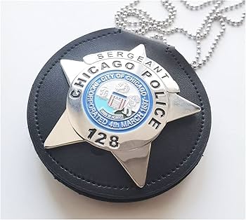 シカゴ警察128 ポリスバッジアメリカンポリス