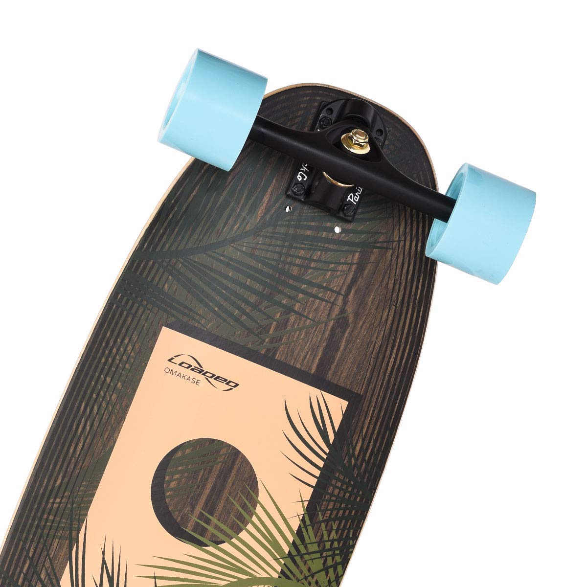 Loaded Boards Skateboard Omakase Bamboo Komplett, Palm