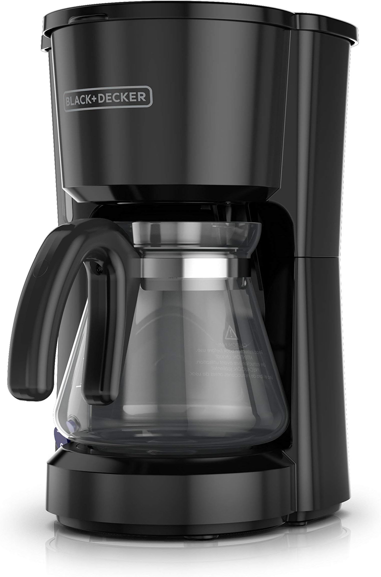 BLACK+DECKER 5-Cup Coffeemaker, Black, CM0700BZ (Renewed)