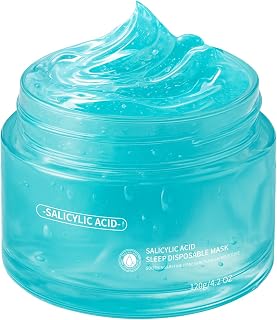 IREV Salicylic Acid Water Sleeping Mask for Face, Hydrating Overnight Face Masks for Women, Lightweight Sleeping Mask, Glass Skin Skincare, Boosting Hydration, Smooth and Brighten
