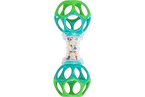 Bright Starts Oball Shaker Rattle: Perfect Sensory Stimulation for Infants