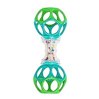 Vista 20 de Bright Starts Set de Regalo de Bolas Oball de Fácil Agarre - Agarra el Día, Juguetes de Bola y Sonajero 2-Pack, Libre de BPA, Unisex, Recién Nacido+