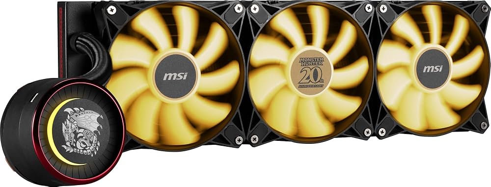 ら*ら様 CORELIQUID E360 MONSTER HUNTER EDIT MAG CORELIQUID E360 MONSTER HUNTER EDITION | AIO Liquid Cooler