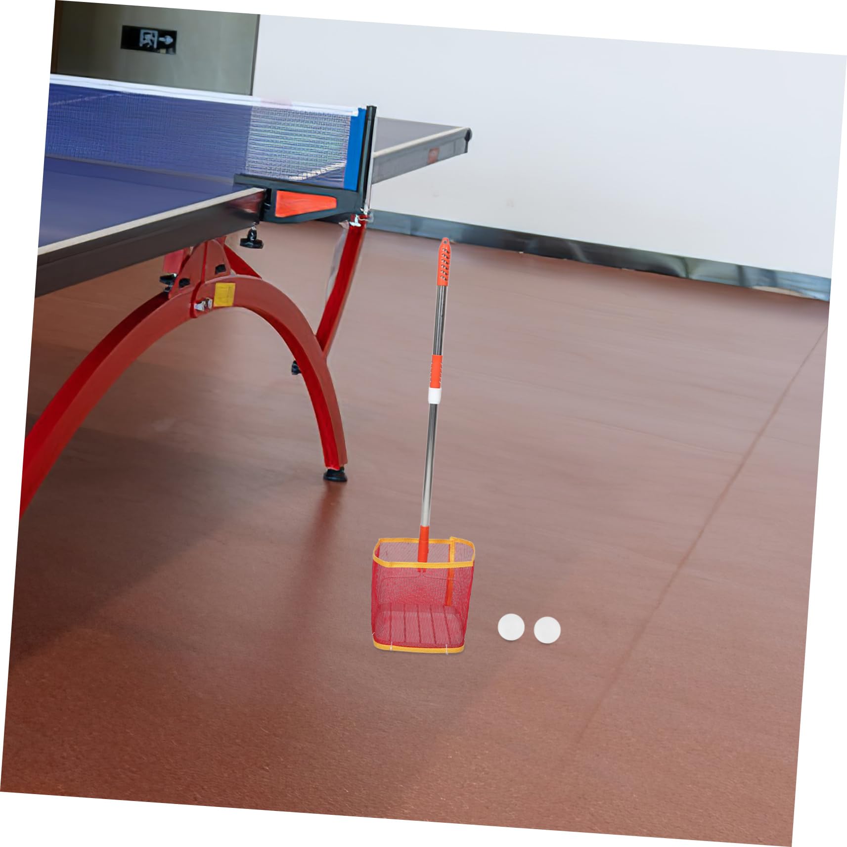 Raccoglitore di Palline da Pong Manico Portatile Strumento Comodo per Raccolta Palline per Giocatori