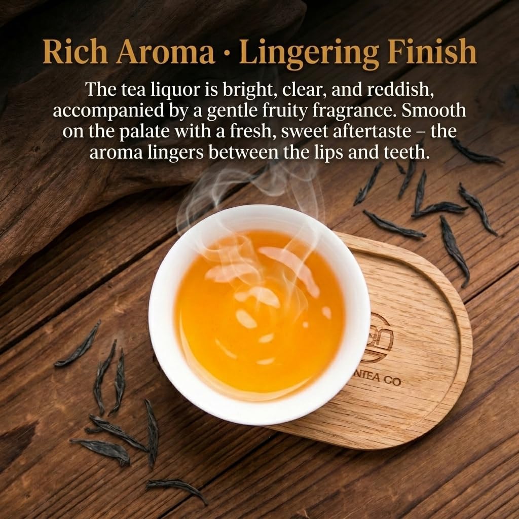 Tè Nero Lapsang Souchong Di Grado 1 | Tè in Foglie Sciolte | Aroma Dolce E Morbido 250g * 2/17,64oz | Ottimo Regalo Per Gli Amanti Del Tè