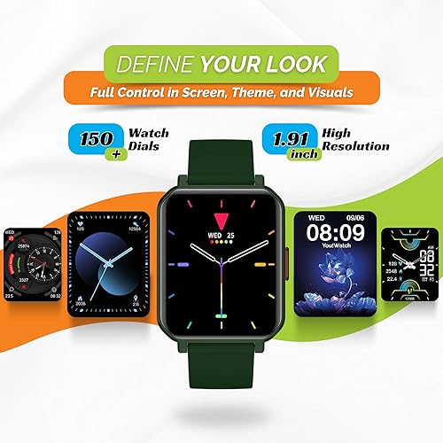 Miniatura 5 de YouWatch - Reloj inteligente para iPhone Android, (respuestahacer llamadas) Bluetooth rastreador de actividad física oxígeno en sangre, frecuencia