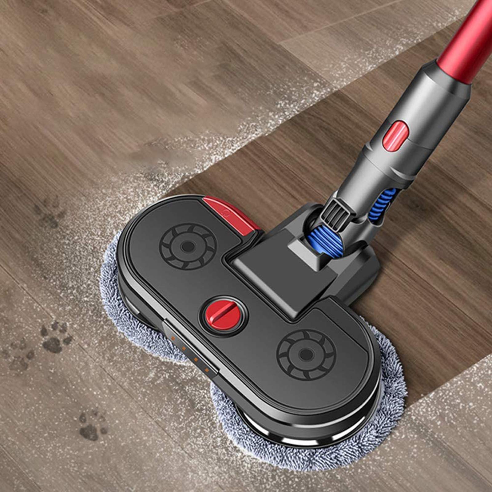 Elektryczna głowica mopa z rozpylaczem i 6 mopami do odkurzacza Dyson V7, V8, V10, V11, akcesoria do odkurzaczy