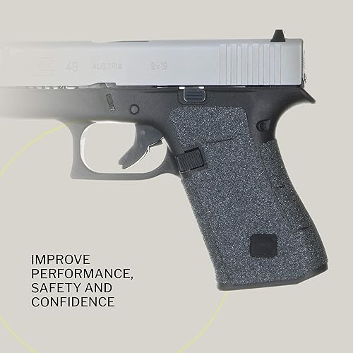 Miniatura 3 de TALON Grips Empuñadura adhesiva para pistola compatible con Glock 43x y 48, fabricada en los Estados Unidos