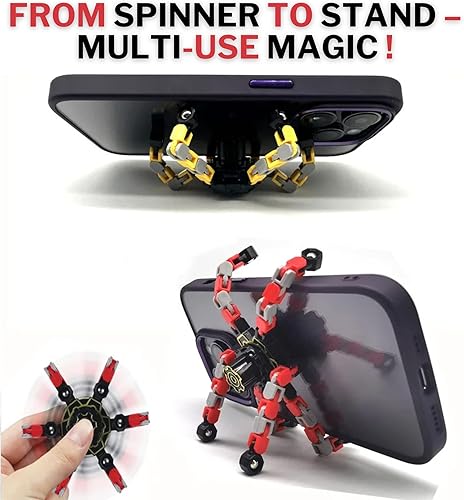 Miniatura 5 de Juego de 4 juguetes giratorios transformables para niños y adultos, juguetes giratorios coloridos para niños y niñas, ideas de regalo para